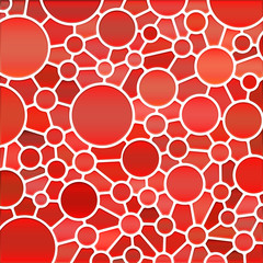 abstract vector stained-glass mosaic background