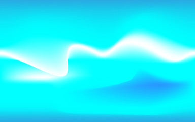 white line make illusion of aurora 