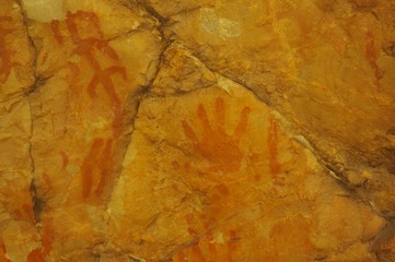 Pinturas rupestres en Extremadura © Ana