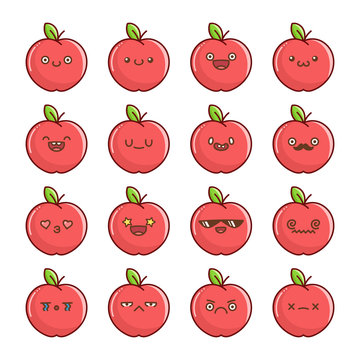 Apple Cartoon