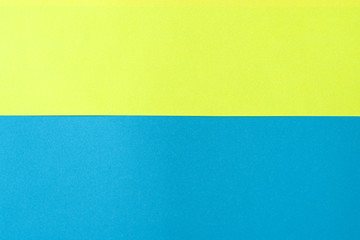 yellow and blue background for labels. yellow on top. blue at the bottom.