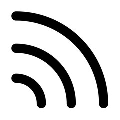 Signal wave icon
