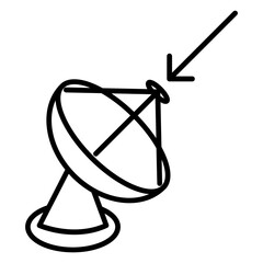 Signal receiver icon