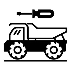Vehicle repair icon