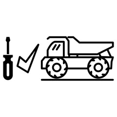Vehicle repair icon