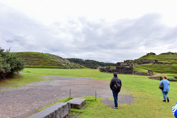 Sacsayhuaman Fortress - view of ensemble 224