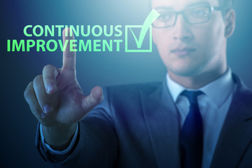 Continuous improvement concept in business