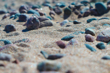 sand on the beach
