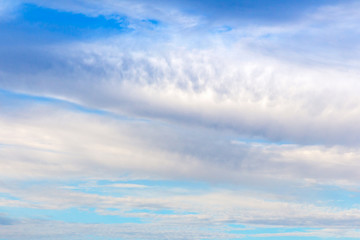 Obraz premium Blue sky with clouds