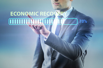 Economic recovery concept after the crisis