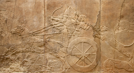 Fototapeta na wymiar Sumerian artifact