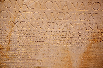 Greek letters