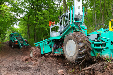 Erdkabelverlegung Hochvolttrasse