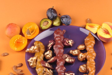 food, sweet, dessert, fruit, cake, chocolate, healthy, christmas, delicious, fresh, snack, candy, salad, baked, decoration, plate, pastry, cookie, dish, brown, tasty