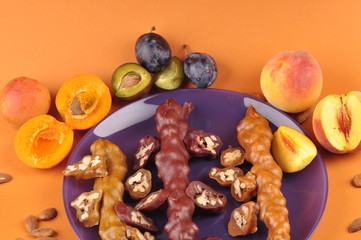 food, sweet, dessert, fruit, cake, chocolate, healthy, christmas, delicious, fresh, snack, candy, salad, baked, decoration, plate, pastry, cookie, dish, brown, tasty