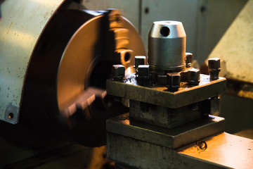 Cutting tool at metal working on lather machine