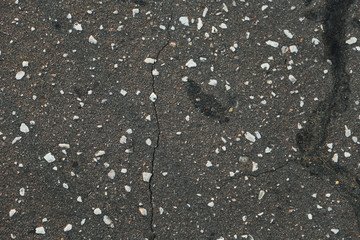 background of old gray asphalt