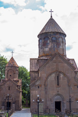 Fototapeta na wymiar Kecharis Monastery complex, Tsakhkadzor, Armenia.