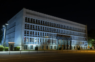 Parliament of the republic Slovenia in Ljubljana