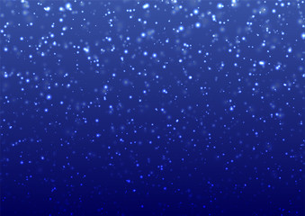 snow is snowing in the night sky