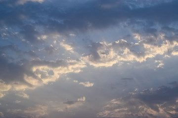 clouds blue sky scenery, atmosphere view sunshine daylight nature environment weather background wallpaper  landscape