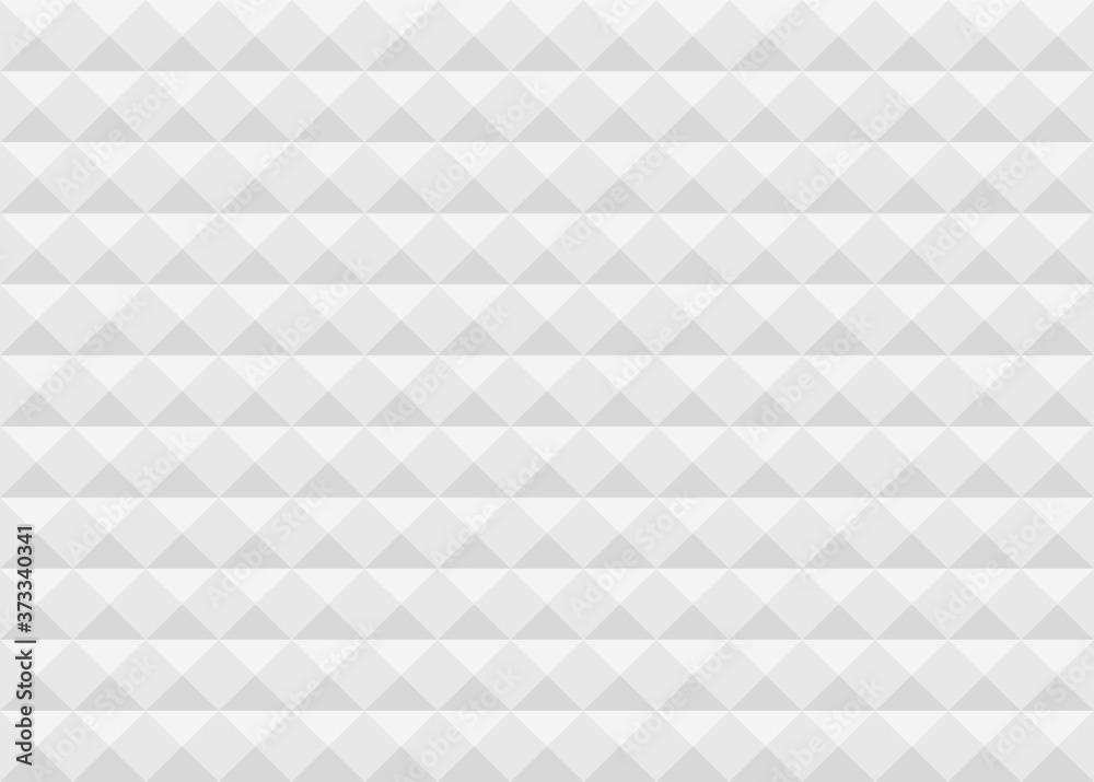 Poster abstract triangular vector background. white and grey geometric pattern with triangle decoration.