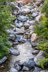 Cascade dans les Alpes