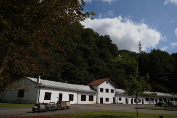 Mine in Langreo, industrial village of Asturias,Spain. 