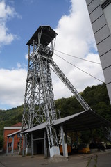 Mine in Langreo, industrial village of Asturias,Spain. 