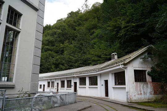 Mine in Langreo, industrial village of Asturias,Spain. 
