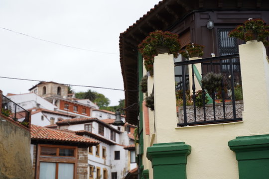 Lastres. Coastal village of Asturias. Colunga, Spain. 