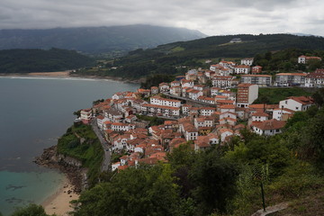 Lastres. Coastal village of Asturias. Colunga, Spain. 