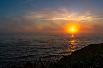 Sunset at Cape Disappointment State Park