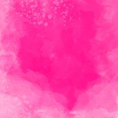 Beautiful Pink Watercolor Texture And Design