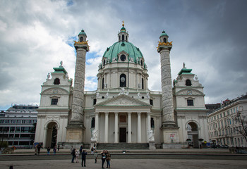 Fototapeta na wymiar Dome in Vienna