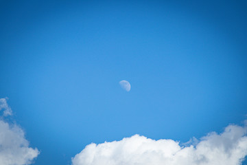 moon and clouds