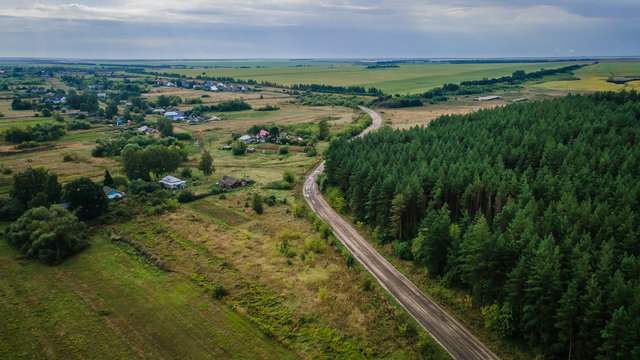  Wildlife Landscapes Of The Russian Federation. Photo From A Quadrocopter