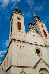 The Carmelite Church (The Church of St Stephen the King) in Sombor, Vojvodina, Serbia