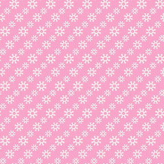 Pink seamless pattern for the holiday
