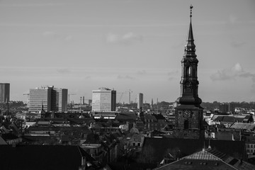 Fototapeta na wymiar Urban landscape of Copenhagen (DK)