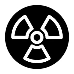 Fototapeta premium Radioactive icon