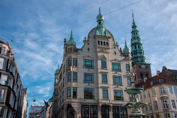 Tower of the Nikolaj Contemporary Art Center in Copenhagen (DK)