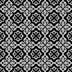 Ceramic tile seamless repeat pattern background