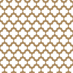 Quatrefoil pattern seamless repeat background