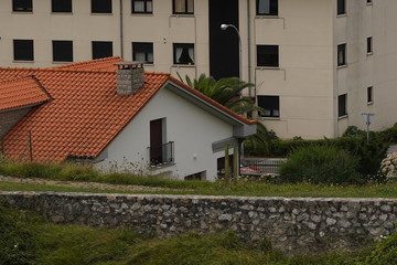 Llanes, beautiful coastal village in Asturias. Spain