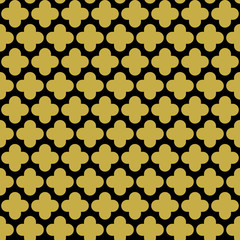 Quatrefoil pattern seamless repeat background