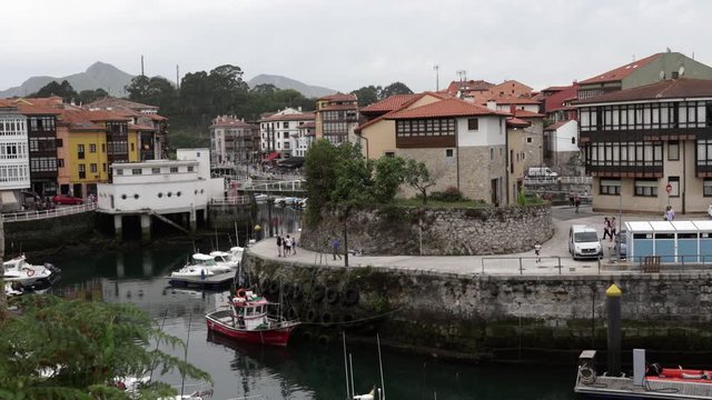 Llanes, beautiful village in the coast of Asturias,Spain