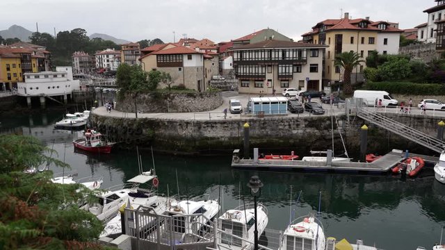 Llanes, beautiful village in the coast of Asturias,Spain