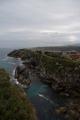 Fototapeta na wymiar Llanes, coastal village in Asturias. Spain