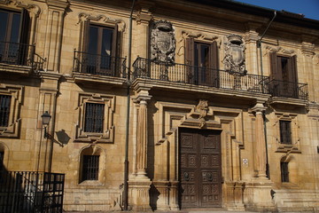  OvIedo. Building in the Historical city of Asturias,Spain.